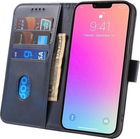 Чохол Hurtel Magnet Case для Samsung Galaxy S24 Ultra з гаманцем Blue (9145576284803) - зображення 6