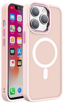 Панель Hurtel MagSafe Color Matte Case для Apple iPhone 15 Pro Pink (9145576280171) - зображення 1