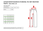 Штани Mil-Tec Непромоклі антидощ Потрійний захист XL Олива (opt-M-T-0681) - зображення 8