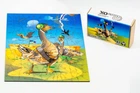 Деревянный фигурный пазл PuzzleOK Боевые Гуси Картонная Упаковка А3 132 детали