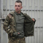 Кофта флісова з капюшоном Kiborg Jacket Grid Fleece Multicam XXL - зображення 12