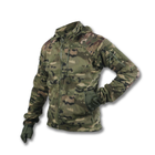 Кофта флисовая с капюшоном Kiborg Jacket Grid Fleece Multicam M - изображение 3