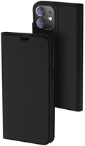 Etui z klapką Dux Ducis Skin Pro do iPhone 12/12 Pro Black (6934913060087)