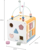 Kostka edukacyjna Viga PolarB 8 w 1 Sześcian aktywności (6971608440984) - obraz 9