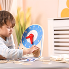 Розвиваюча таблиця Viga Montessori Learning Clock (6971608445477) - зображення 10