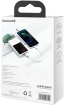 Кабель Baseus Superior Series Fast Charging Lightning 2.4A 0.25 м White (CALYS-02) - зображення 8