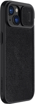 Etui z klapką Nillkin Qin Pro Leather do Apple iPhone 15 Black (6902048265172) - obraz 5