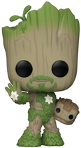 Figurka do gier Funko Pop Marvel We Are Groot - Groot Jako Iron Man 8.13 cm (0889698795166)