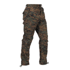 Штани Rothco тактичні десантні цифровий камуфляж Vintage Paratrooper Pants Woodland Digital Camo XL - зображення 3