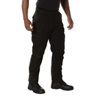 Брюки тактические Rothco Rip-Stop BDU Pant R/S Black рипстоп черные M - изображение 5