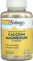 Кальцій та магній Solaray Cal-Mag Citrate 180 капс