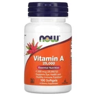 Витамины Now Foods Vitamin A 25000 IU 100 капсул