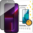 Szkło hartowane Wozinsky Privacy Glass with Anti Spy Filter do Apple iPhone 15 Black (9145576280348) - obraz 1