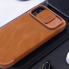 Etui z klapką Nillkin Qin Pro Leather do Apple iPhone 15 Plus Brown (6902048265240) - obraz 8