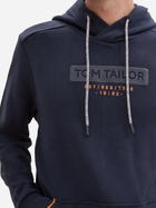 Худі чоловіче Tom Tailor 1043391 L Темно-синє (4068127102911) - зображення 5