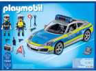 Конструктор Playmobil City Action Porsche 911 Carrera 4S Поліція 36 деталей (4008789700674) - зображення 2