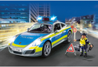 Конструктор Playmobil City Action Porsche 911 Carrera 4S Поліція 36 деталей (4008789700674) - зображення 3