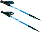 Kijki trekkingowe Spokey 927900 Carbon 105 - 135 cm niebiesko-czarne (5902693279006) - obraz 1