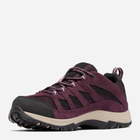 Buty sportowe trekkingowe damskie Columbia Crestwood 1781141607 40.5 (9.5US) Bordowe (195981545036) - obraz 4