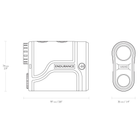 Дальномер лазерный Hawke Endurance 1500 OLED 6x21, 1500 м - изображение 7
