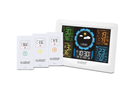 Портативная метеостанция La Crosse WS6304 с 3 датчиками White