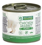 Вологий корм для цуценят Nature's Protection Puppy chicken & rabbit з куркою і кроликом