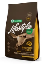 Сухой беззерновой корм для щенков Nature's Protection Lifestyle Grain Free Salmon with krill Starter For Puppies с лососем и крилем