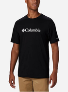 Koszulka męska bawełniana Columbia CSC Basic Logo Short Sleeve 1680053010 L Czarna (193553315964) - obraz 1