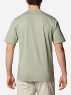 Футболка бавовняна чоловіча Columbia CSC Basic Logo Short Sleeve 1680053354 M Оливкова (195981521788) - зображення 2