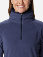 Толстовка без капюшона жіноча Columbia Glacial IV 1/2 Zip 1802201466 M Темно-синя (192660112589) - зображення 5