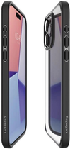 Etui Spigen Crystal Hybrid do iPhone 15 Pro Matte Black/Transparent (8809896747837) - obraz 5