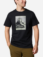 Футболка бавовняна чоловіча Columbia CSC Seasonal Logo Tee 1991036009 L Чорна (195981462203) - зображення 3