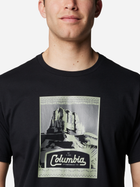 Футболка бавовняна чоловіча Columbia CSC Seasonal Logo Tee 1991036009 L Чорна (195981462203) - зображення 5