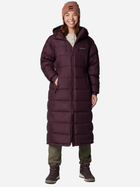 Kurtka zimowa damska sportowa Columbia Pike Lake Long Jacket 2051351607 XS Bordowa (195981410037) - obraz 4