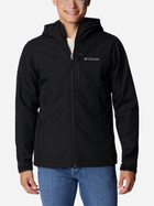 Вітровка чоловіча Columbia Ascender II Hooded Softshell Jacket 2090454010 XXL Чорна (195981097016)