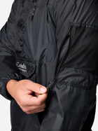 Вітровка чоловіча Columbia Challenger II Windbreaker 2091001010 XXL Чорна (195980993838) - зображення 8