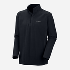 Толстовка на флісі чоловіча Columbia Klamath Range II Half Zip 1352472010 XL Чорна (824646897134) - зображення 6