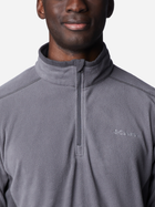 Толстовка на флісі чоловіча Columbia Klamath Range II Half Zip 1352472024 M Сіра (192660726199) - зображення 5