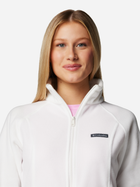 Толстовка на блискавці без капюшона жіноча Columbia Benton Springs Full Zip 1372111125 XL Біла (886535863903) - зображення 5