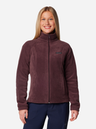 Толстовка на блискавці без капюшона жіноча Columbia Benton Springs Full Zip 1372111613 L Бордова (195981471267) - зображення 1