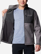 Вітровка чоловіча Columbia Ascender Softshell Jacket 1556534024 L Сіра (195981378443) - зображення 4