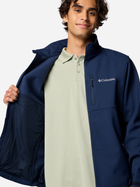 Kurtka wiatrówka męska Columbia Ascender Softshell Jacket 1556534467 XL Granatowa (195981378313) - obraz 3