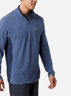 Толстовка на флісі чоловіча Columbia Klamath Range II Half Zip 1352472479 M Темно-синя (192660726243) - зображення 3