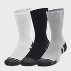 Набір чоловічих шкарпеток високих Under Armour UA Performance Tech 3pk Crew 1379512-011 XL 3 пари Різнокольоровий (196884005047)