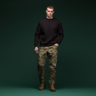 Світшот Base Soft Ukrarmor Sweatshirt. Вільний стиль. Колір Чорний/Black XXL - зображення 2