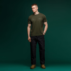 Футболка Basic Military Ukrarmor T-Shirt. Авдеевка. Топографическая карта. Олива L - изображение 6