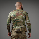 Рашгард тактичний Raptor Ukrarmor Rashguard Multicam. Slim fit, polyester M - зображення 3