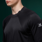 Тактическая рубашка Base Ukrarmor Combat Shirt с длинным рукавом. Черный XXXL - изображение 3