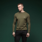 Кофта-лонгслив Ukrarmor Pulse Longsleeve. Cotton and Elastane. Олива (LSPLS-OL-L) - изображение 2