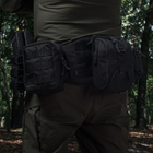 Комплект Modular Battle Ukrarmor Belt L\XL без балістичного захисту. Пояс з обважуванням. Чорний L/XL - зображення 9